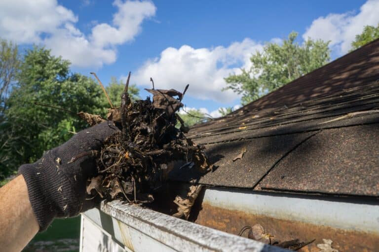 Cleaning Gutters Out